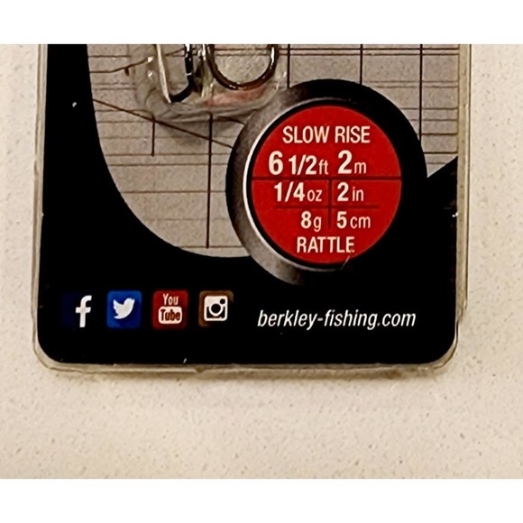 Berkey Lures Bad Shad 5 Vintage Craw - Picture 3 of 3